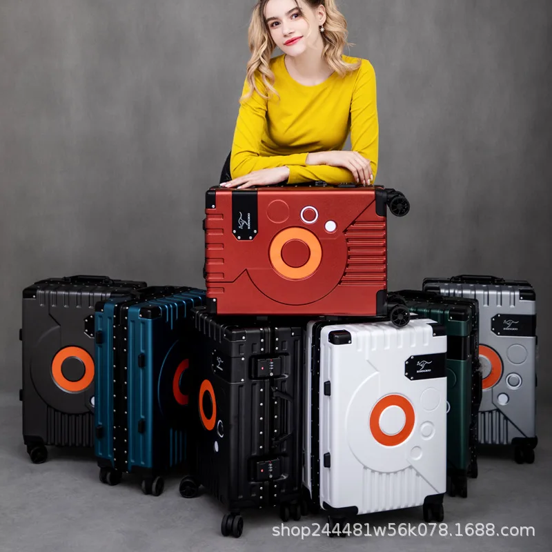Trolley Case Universal Wheel Suitcase Suitcase Small Male Female Student Suitcase 20Inch Password Registration Box Suitcases