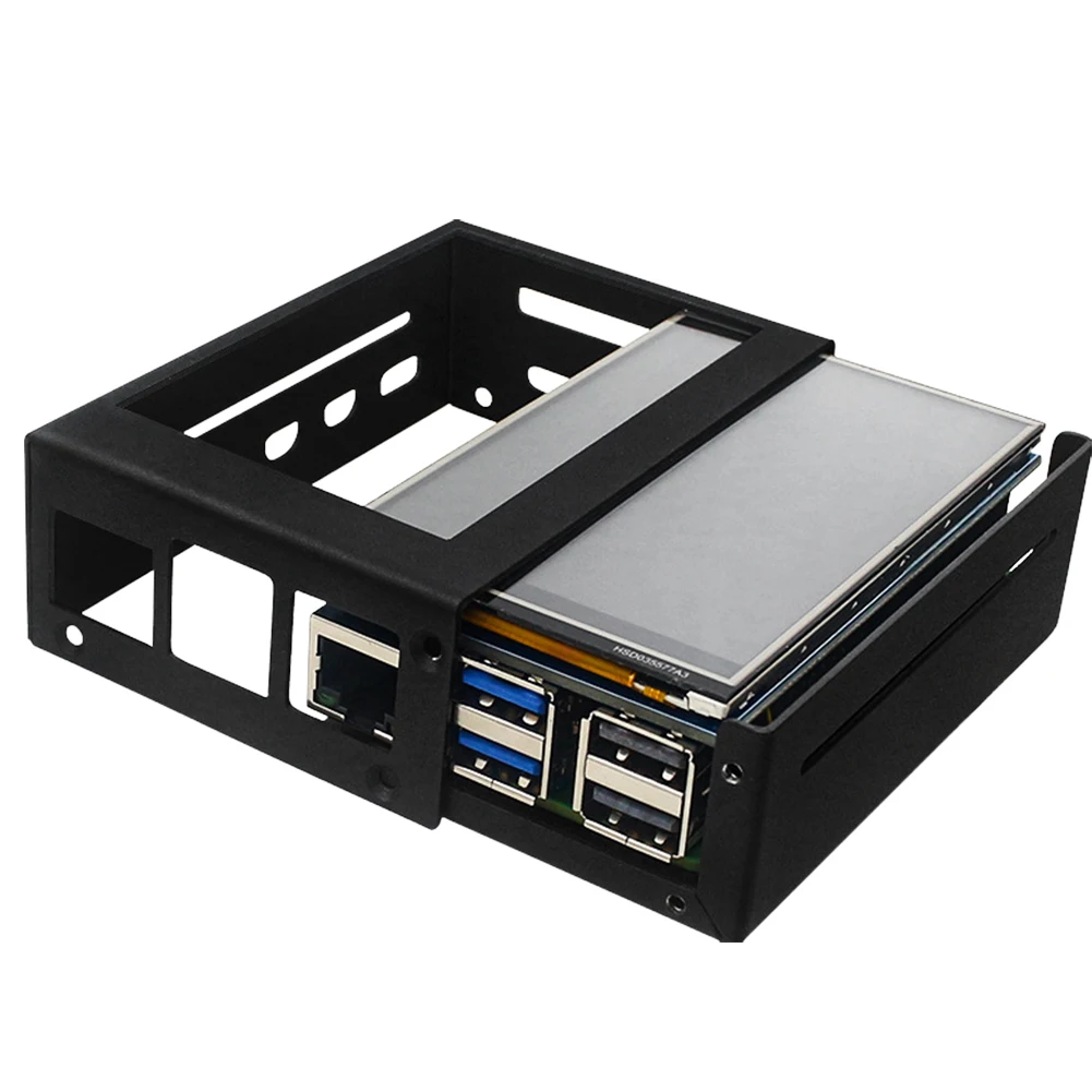 Защитный корпус для Raspberry Pi 5 металлическая зеркальная оболочка GPIO Enlosure установки