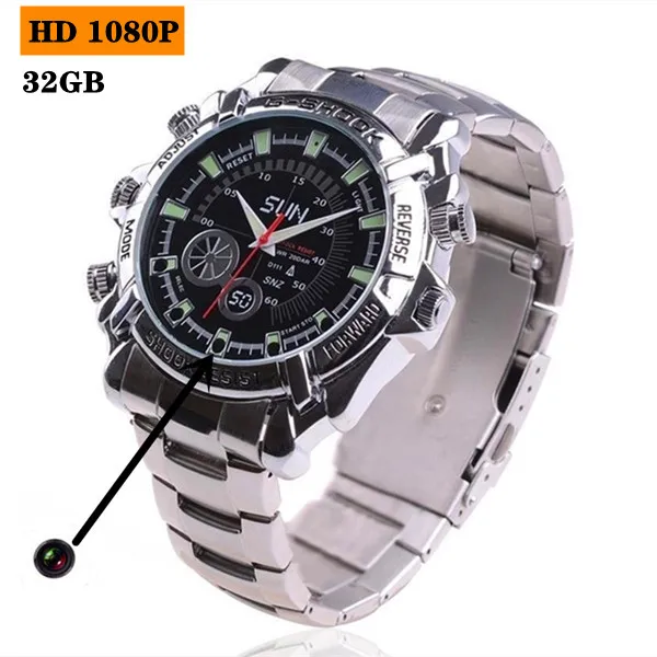 Видеорегистратор HD 1080P мини-камера часы с камерой ИК Ночное Видение обнаружение