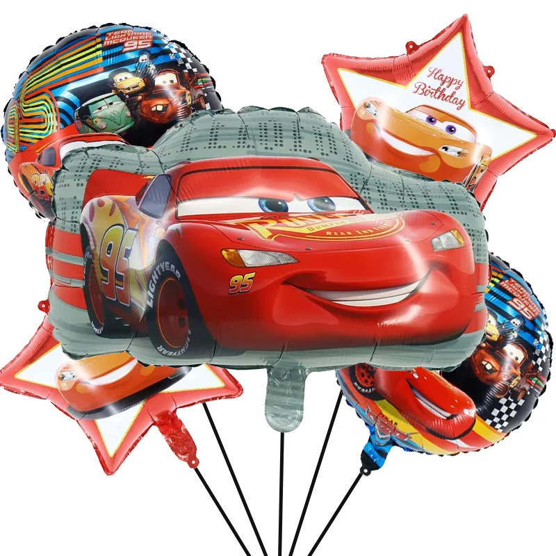 

Набор фольгированных шаров Маккуин 5 шт.