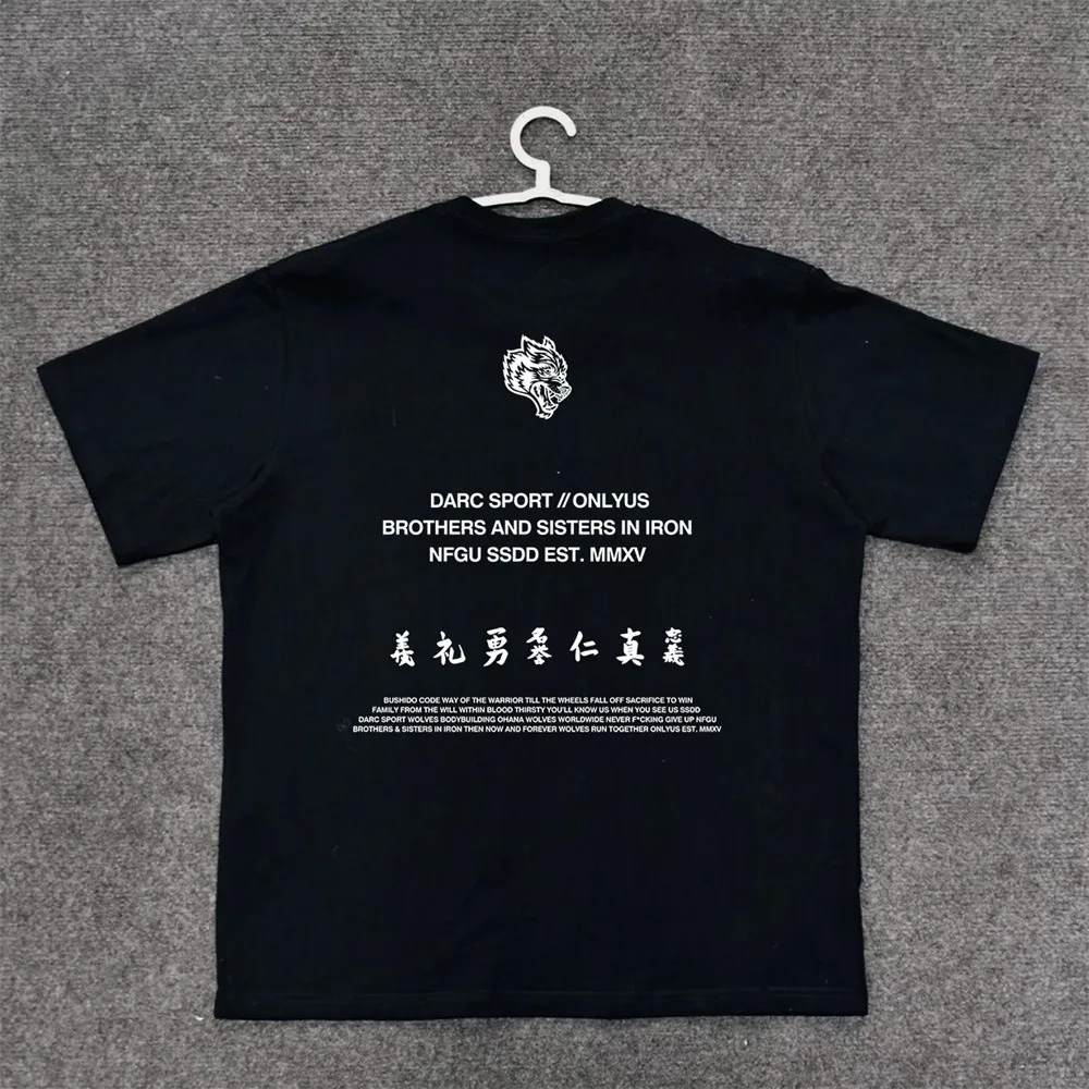 Одежда для спортзала Голова волка Американский тренд Совершенно новая серия