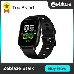 Zeblaze Btalk Voice Calling Smart Watch Health and Fitness Smartwatch 1.86 inch Lager Color Display 