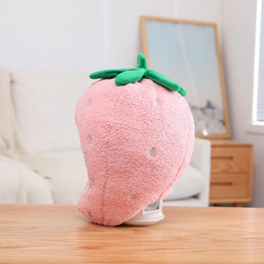 

Головной убор в виде клубники, прочные аксессуары для волос, головной убор унисекс для представлений, костюм для вечеринки, реквизит для кос...