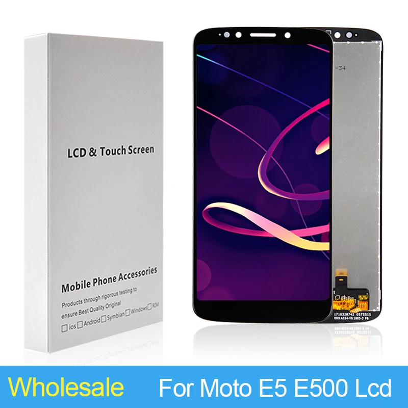 ЖК-дисплей 5,7 дюйма для MOTO E5 XT1944, сенсорная панель, дигитайзер в сборе для Moto E5, дисплей с инструментами, бесплатная доставка, 1 шт.
