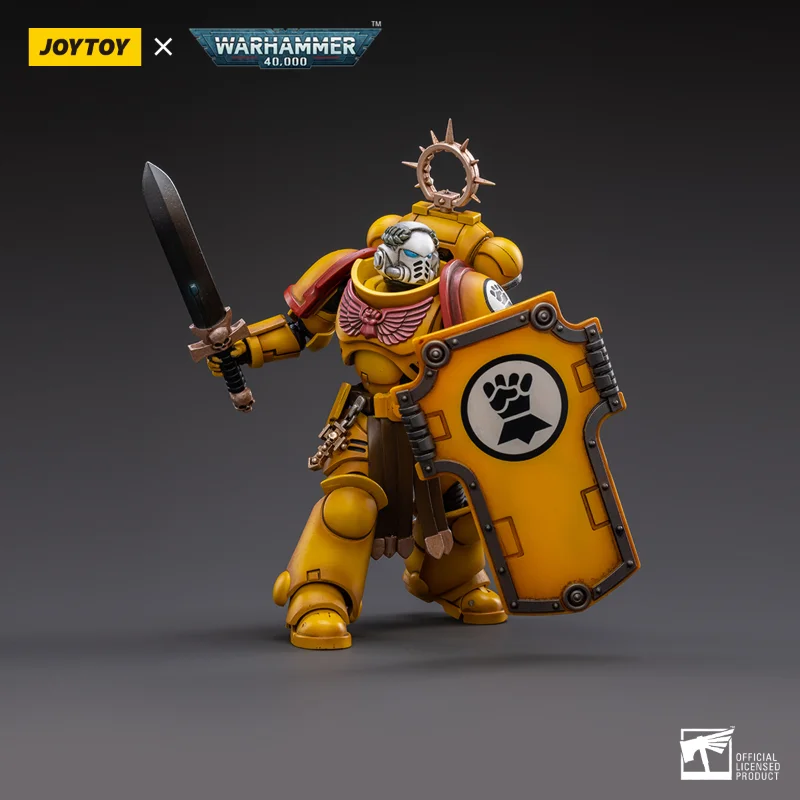 

『In Stock』JOYTOY 1/18 Action Figure Warhammer 40K Imperial Fists Veteran Brother Thracius Anime Games Collection Military Model