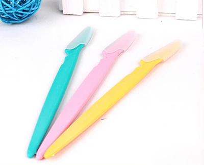 

3Pcs Eyebrow Trimmer Blade Shaver Portable Face Razor Eye Brow Epilation Hair Removal Cutters Safety Razor Woman Makeup Tools