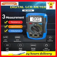 hp 4070l capacitance multimeter digital capacitance meter lcr meter with lcd backlight hfe test repair diagnostic tool