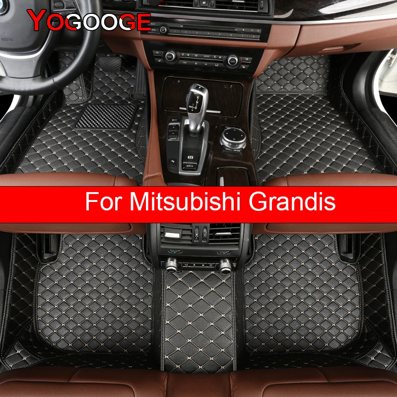 

Автомобильные коврики YOGOOGE для Mitsubishi Grandis Foot Coche, аксессуары, коврики