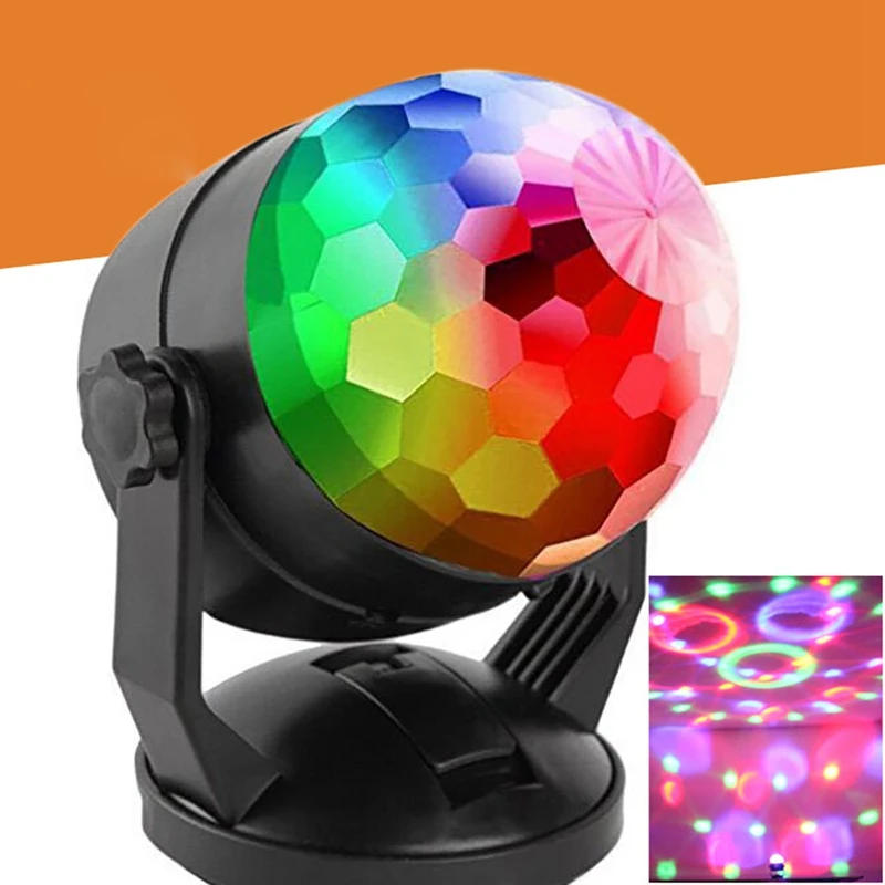 

Розничная продажа, диско-проектор, светодиодный Ночной светильник, мини светодиодный Кристаллический волшебный шар, светильник для дискот...