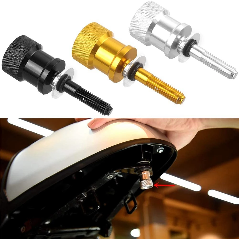 Налив BMW R Nine T R9T RNINET 14-20 Garde-Boue ArrièRe Boulon de SièGe Passager Retrait Vis Sans Outil LibéRation Rapide (Arge