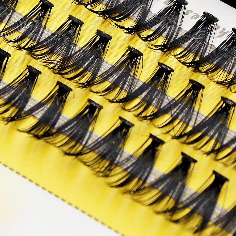 Оптовая продажа 20D/30D ресницы для наращивания натуральные длинные черные 3D