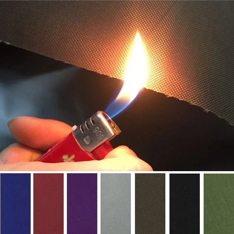 

Oxford Fabric Flame Retardant Waterproof Silver Coated Outdoor Thicken for Carport Apron by Meters