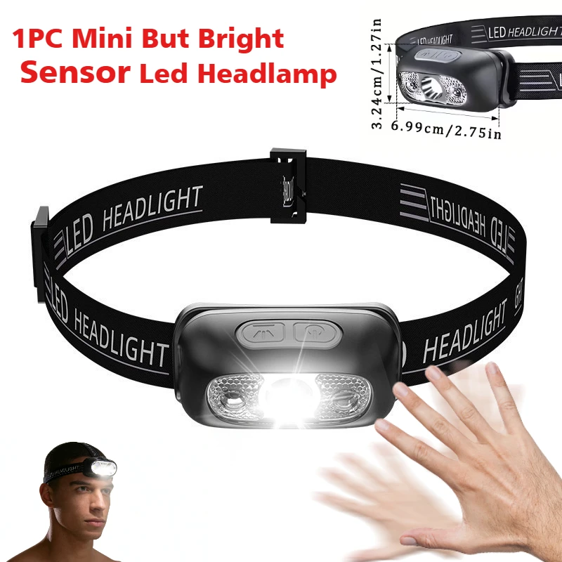 

Heinast USB Rechargeable Headlamp 9 LED
