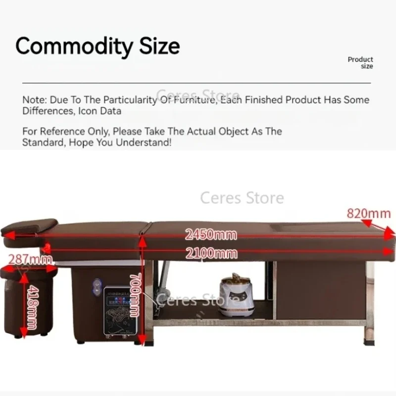 Электрическая профессиональная головка для мытья волос Spa кресло салона красоты