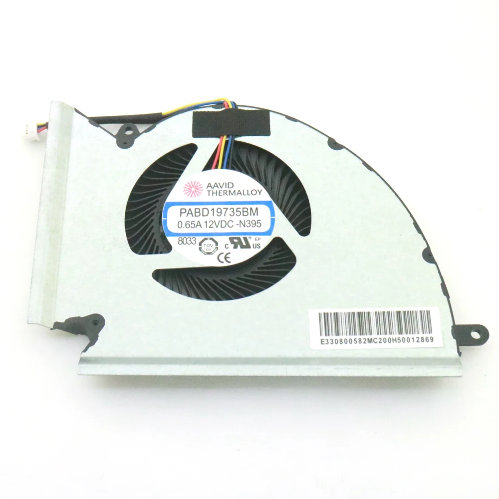 Новый PABD19735BM DC5V 0.65A 4Pin вентилятор для MSI GE76 WE76 GP76 MS-17K3 17K2 17K 1 CPU охлаждающий GPU