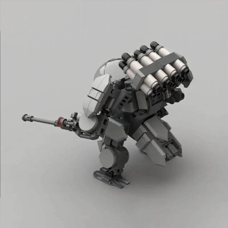 Военная машина AF-03 робот Mecha Строительный набор-300 шт. набор MOC идеальный подарок