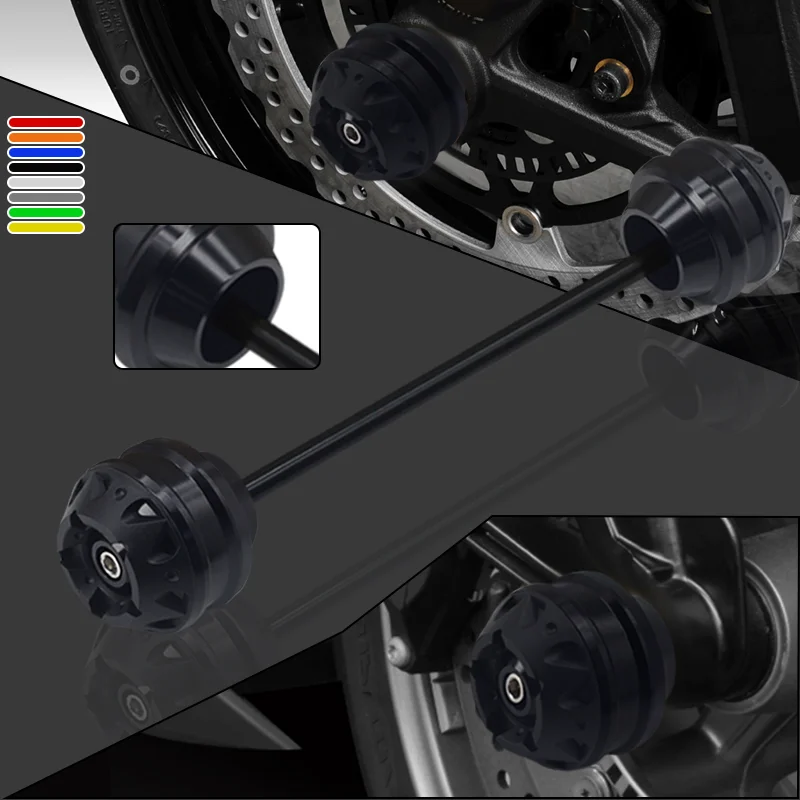 Аксессуары для мотоциклов передняя и задняя ось с ЧПУ вилка ползунки защитная