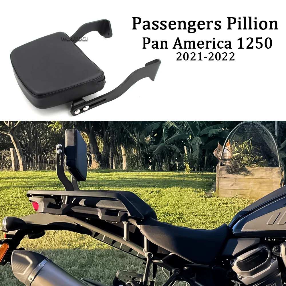 

Motorcycle Passenger Seat Rear Backrest For Pan America 1250 S PA 1250 S 2021-2022 Backseat Backrest Passenger Cushion Comfort
