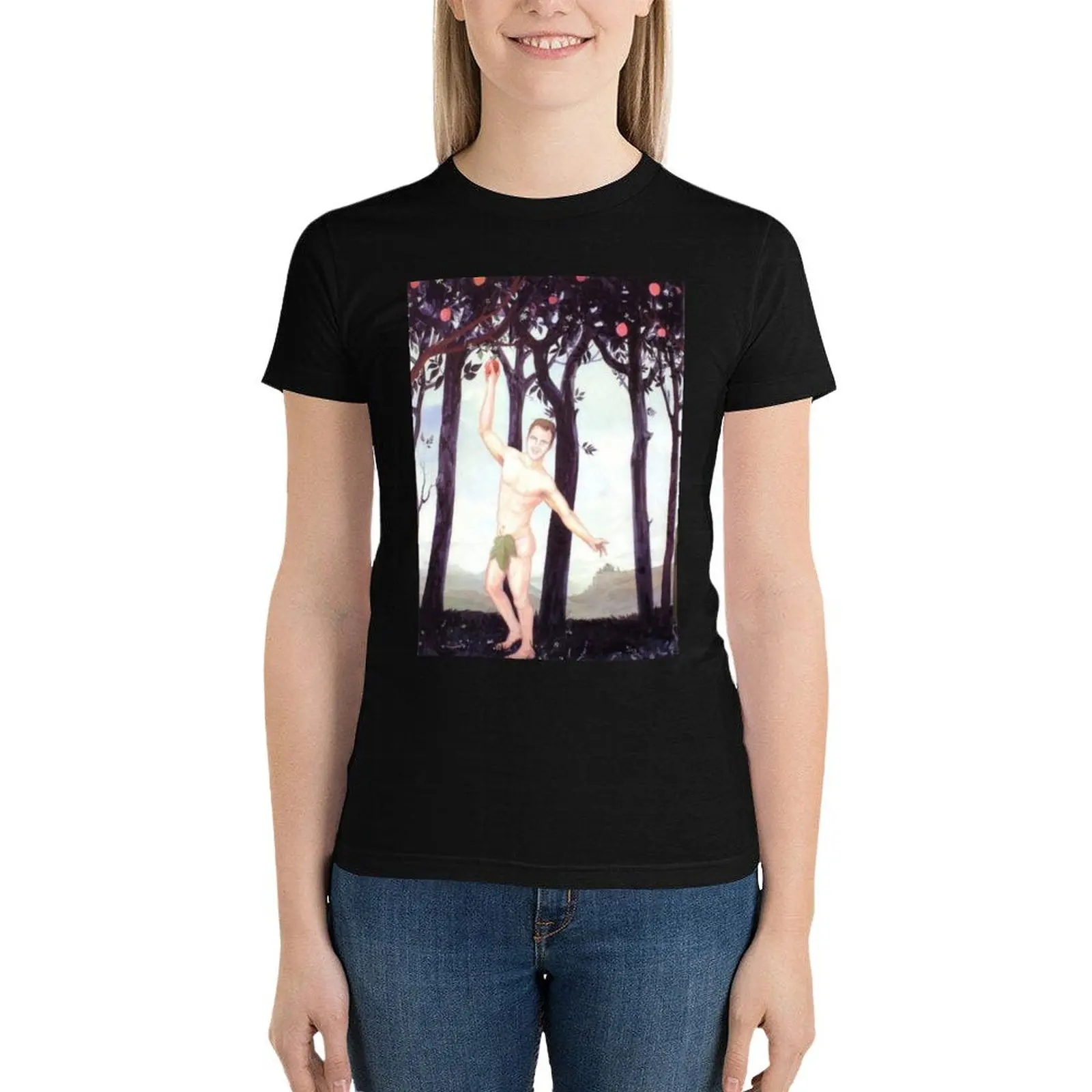 Летний женский топ с короткими рукавами