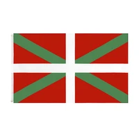 90x150cm euskal herria basque flag for decoration polyester fiberwashablecustomizable