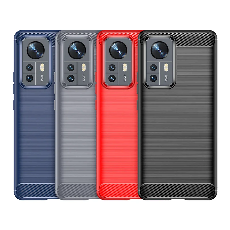 For Cover Xiaomi Mi 12S Pro Case For Mi 12S Pro Capas Bmper Back Shockproof TPU Soft Cover For Xiaomi Mi 12S 12 Pro 12X Fundas