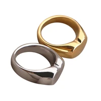 2022 simple ring new fashion heart titanium steel ring lovers hand jewelry promise rings for couples