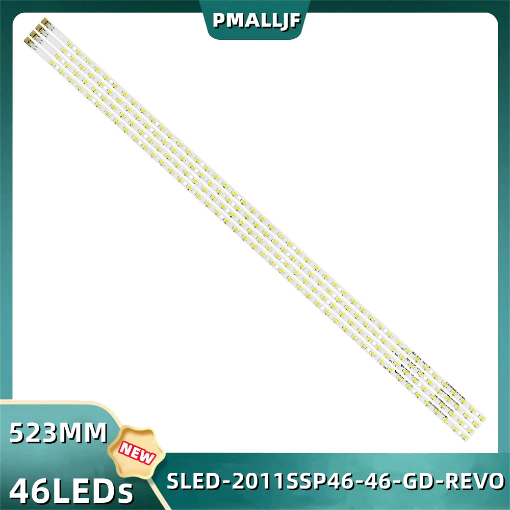 4 шт./комплект светодиодный светодиодные ленты для подсветки