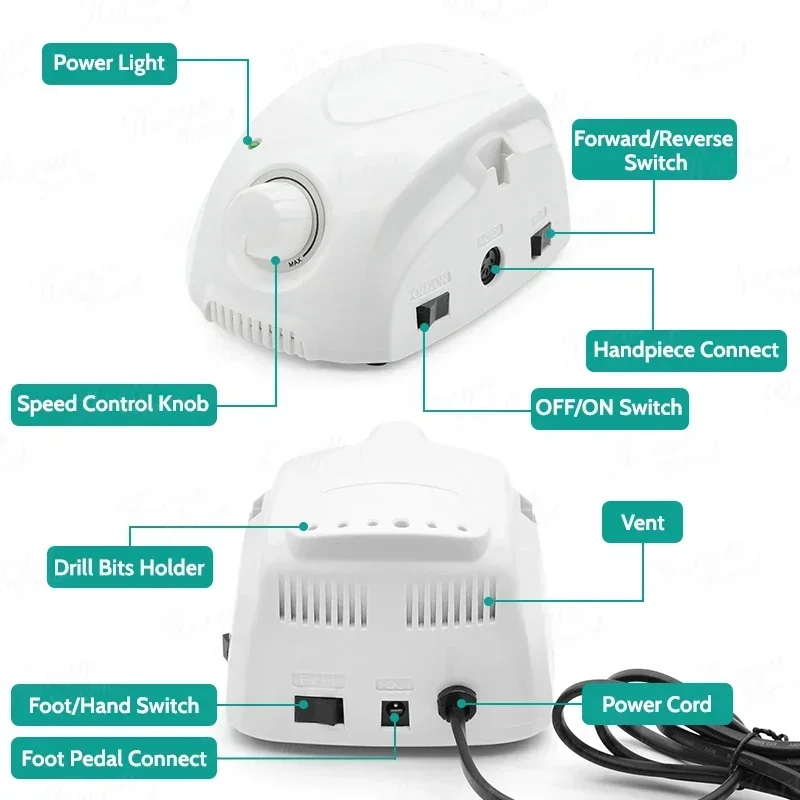 65 Вт превосходный Den tal Irrigador электрический микромотор 45 об/мин управление 105LN