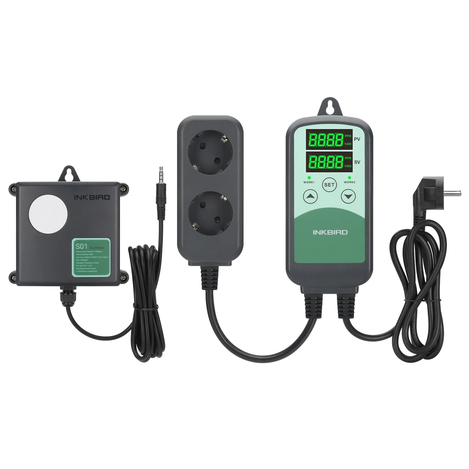 

co2 controller for mushroom cultivation and co2 generator with co2 sensor for home grower