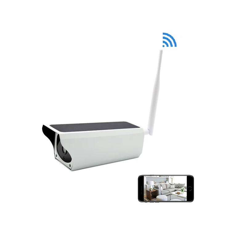 Самая дешевая камера видеонаблюдения с солнечной панелью 1080P наружная