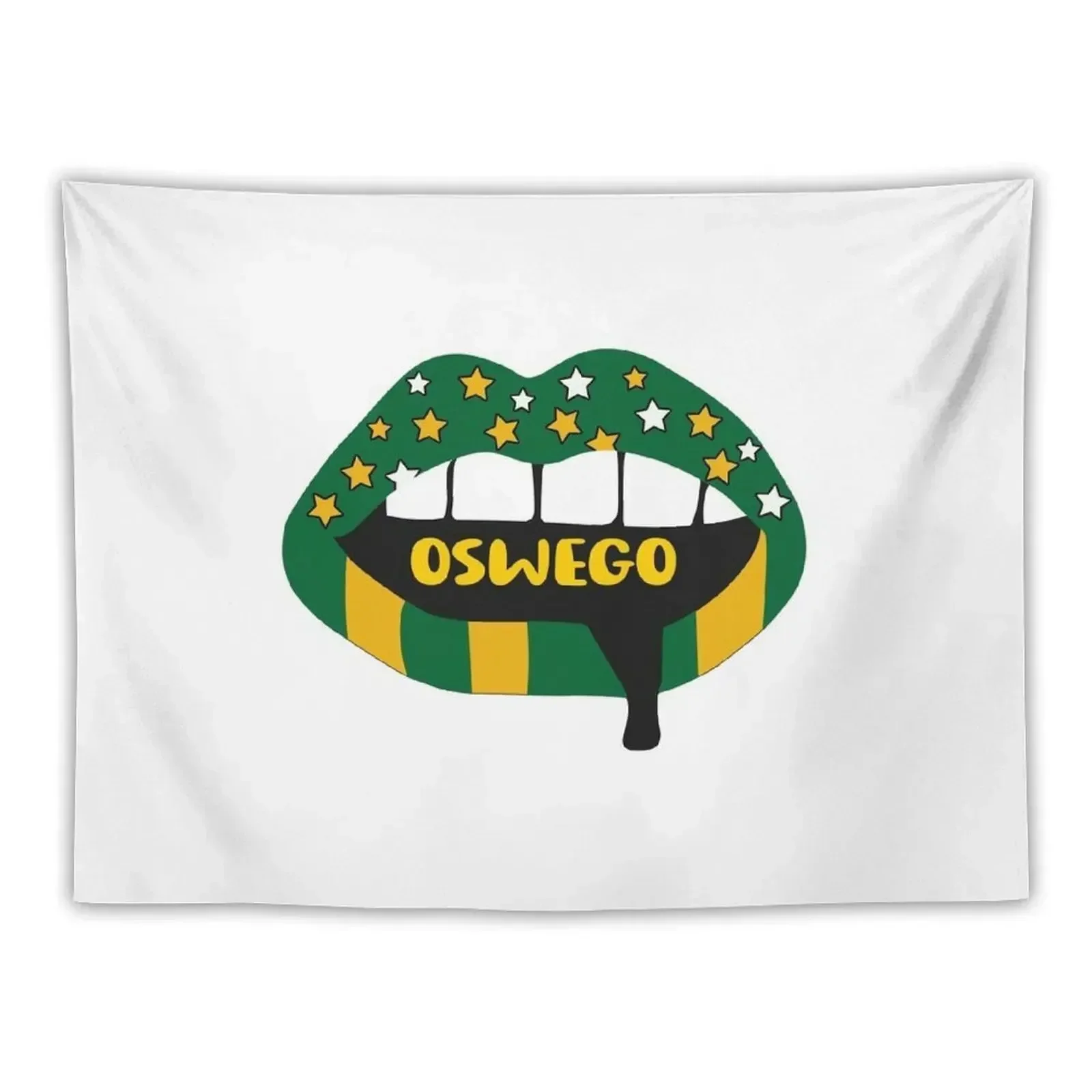 SUNY Oswego Lips Гобелен Декор для спальни Настенные гобелены Украшение дома