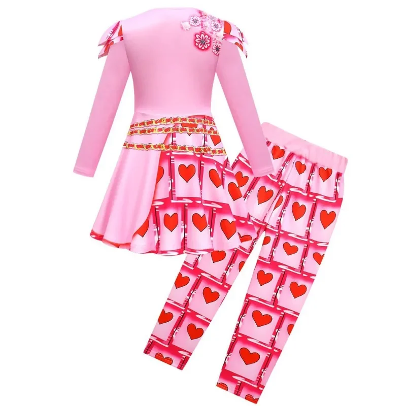 Костюм для косплея Эви дес из фильма Rise of Red Mal полный комплект детские костюмы