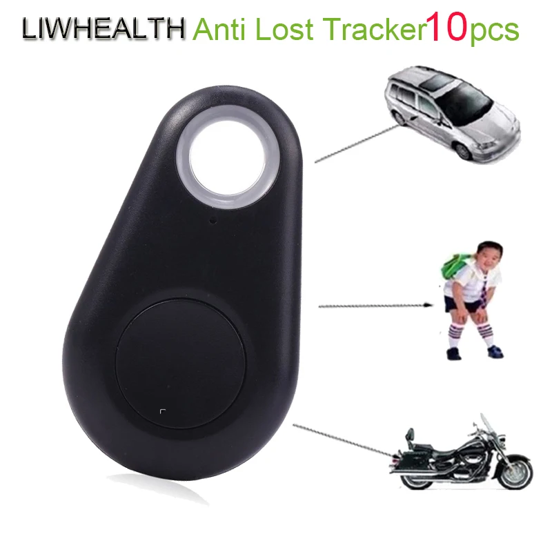 

Liwhealth Wholesale 10pcs Smart Tag Bluetooth Anti Lost GPS Tracker Alarm For Car Kids Children Pet Tag For Android APPLE