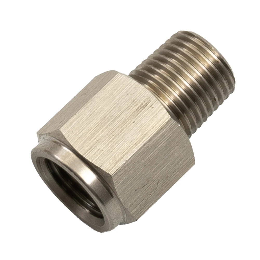 

Car Oil Pressure 1/8\" NPT Accessory Conversion Connector M10x1.0 Male Machined Stainless Steel Practical To Use