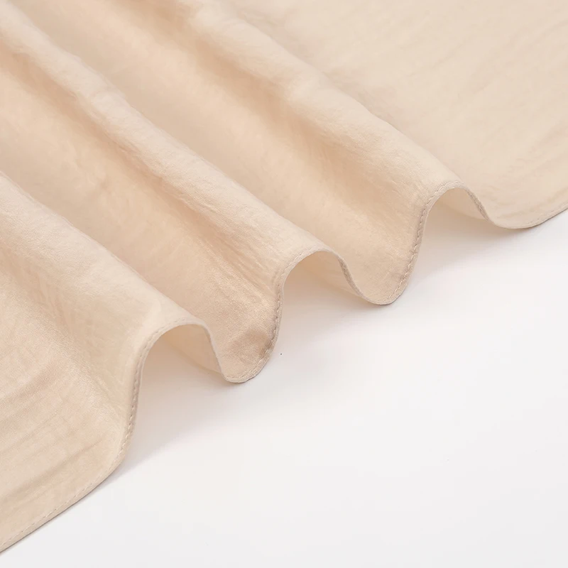 Женский Хлопковый Модальный Однотонный Хиджаб Длинная Шаль Мягкая Пашмина