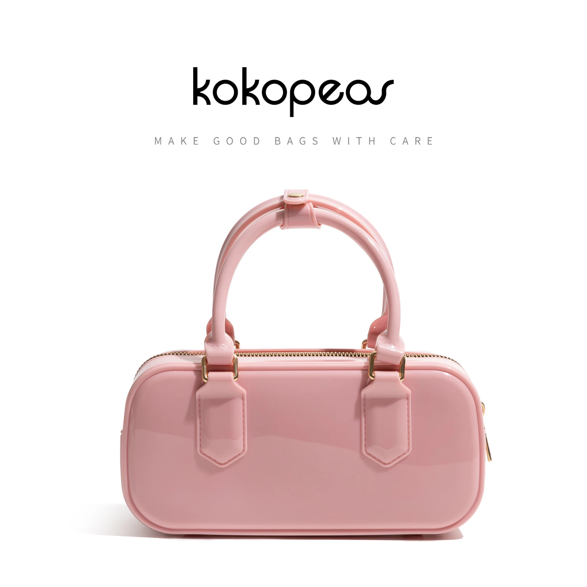 KOKOPEAS модная желейная сумка-бродяга из ПВХ для женщин водонепроницаемая тканевая