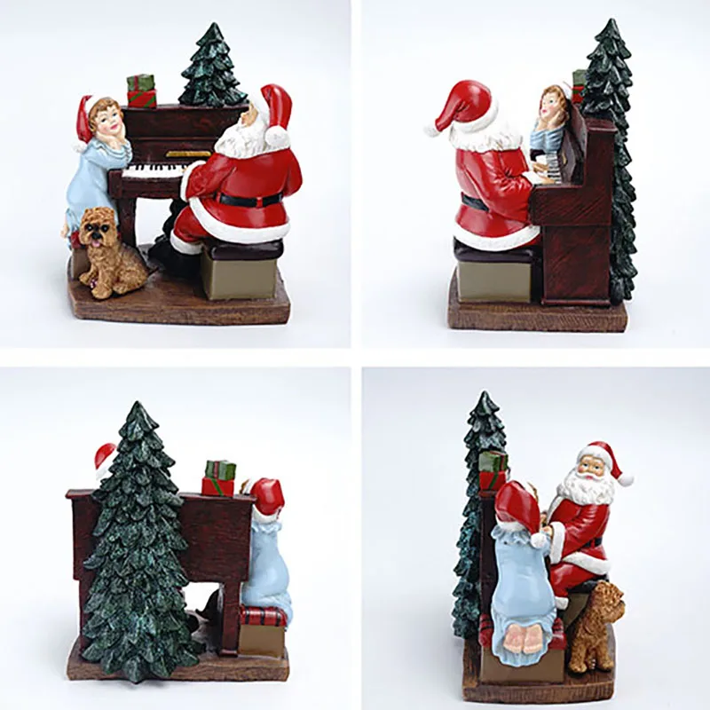 Украшение дома рождественские статуи скандинавские украшения 2021 Санта-Апиано