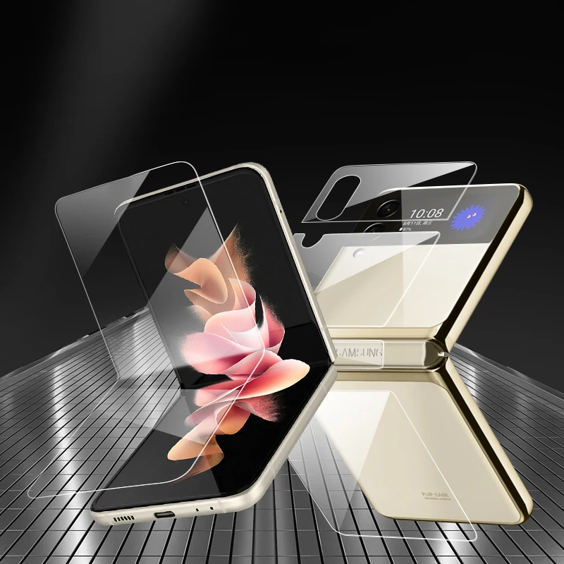 

3 в 1, Защитная пленка для Galaxy Z Flip 3