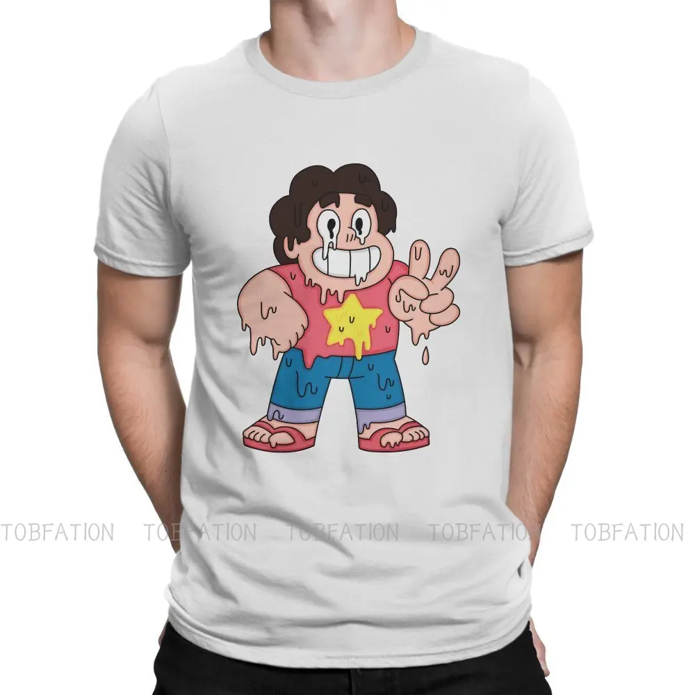 

Steven Universe Classic Animation Drippy T Shirt Classic Fashion High Quality Tshirt Oversized O-Neck Men Clothing