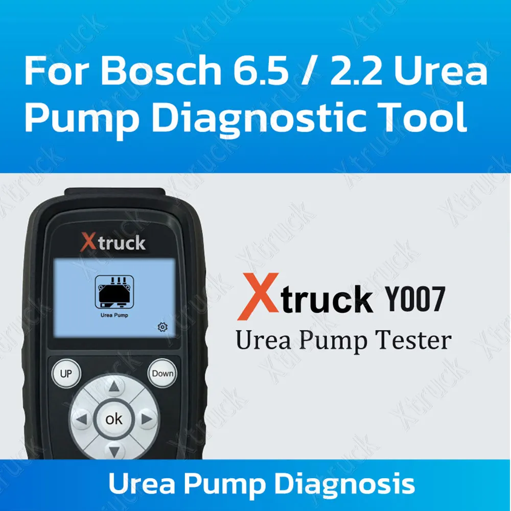 Грузовой инструмент для диагностики мочевины Xtruck Y007 Обнаружение мочевины для 6,5/2,2 мочевины дизельного автомобиля
