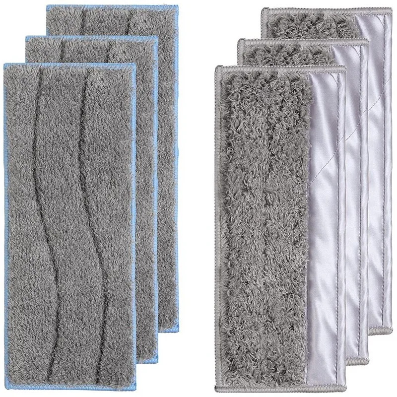 

8 шт., моющиеся и многоразовые подкладки для мытья, совместимые с IRobot Braava Jet M6 (6110)