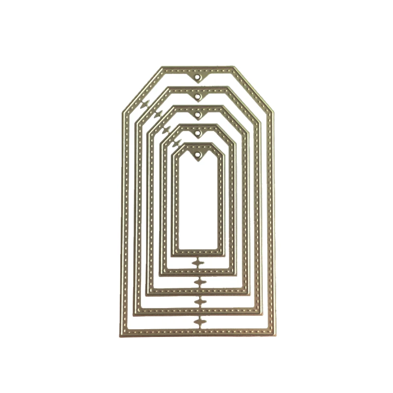 Рамки разных размеров Подарочные Метки закладки металлические шаблоны для резки