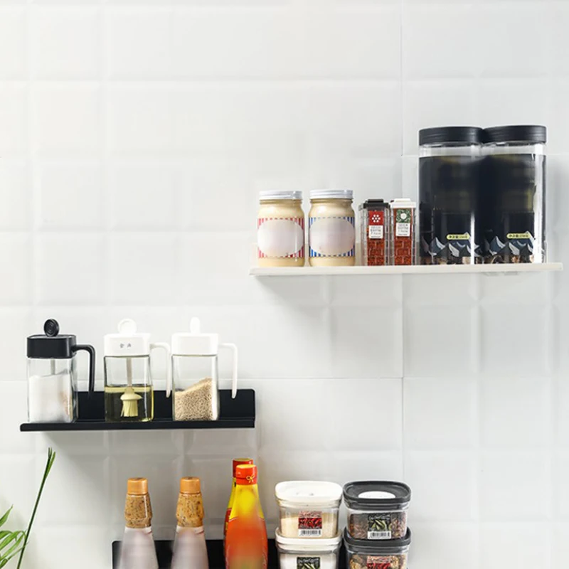 Полки плавающие из алюминиевого сплава для гостиной без сверления украшение