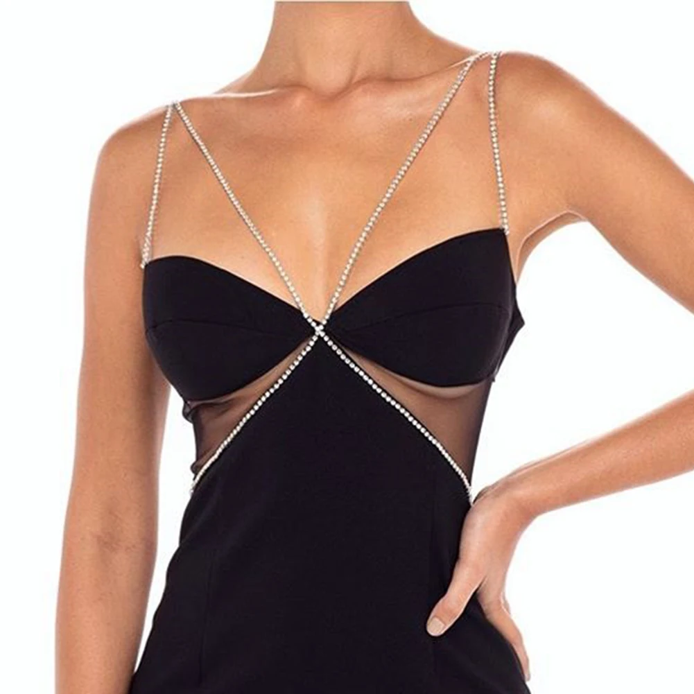 Украшения для тела нижнее белье с кристаллами юбка-цепочка Женская цепочка