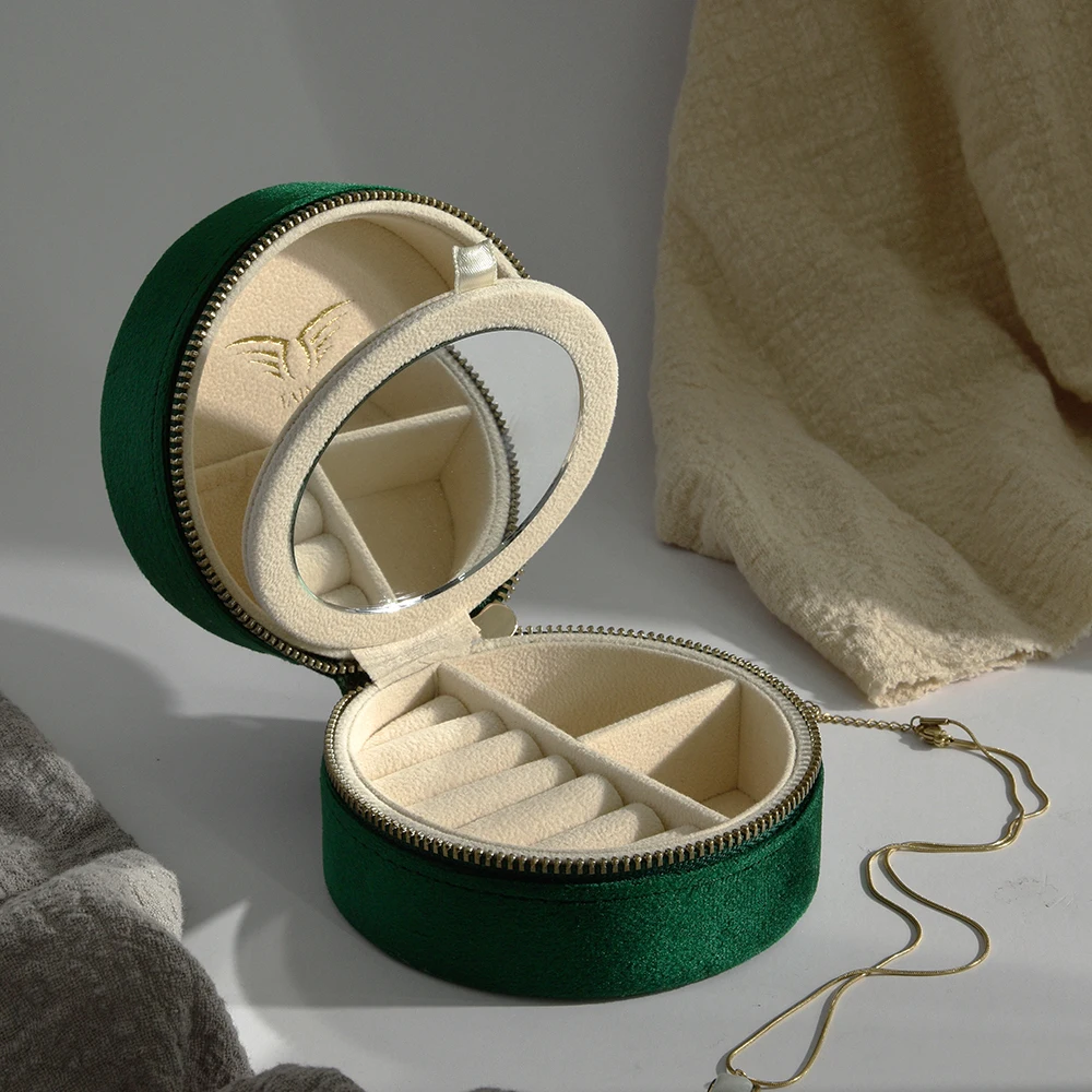 TAIMY бархатная дорожная шкатулка для украшений