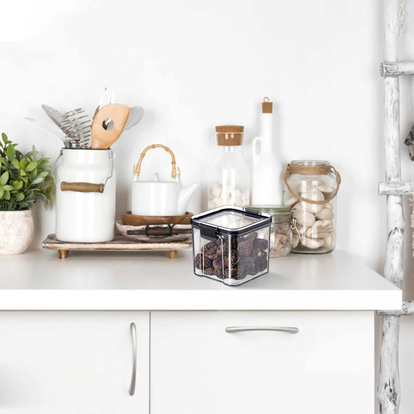 Контейнер для хранения пищевых продуктов органайзер еды с легкими крышками