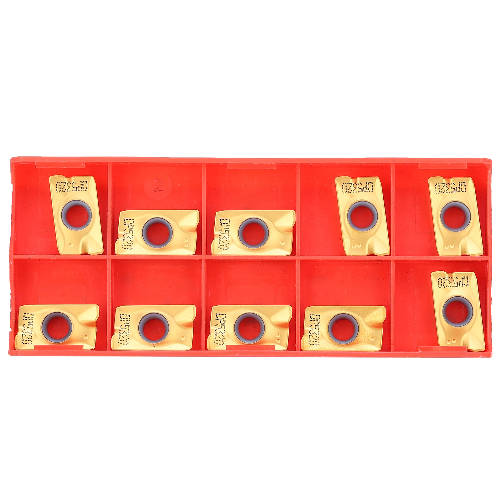 10 шт. Фрезерная вставка из цементированного карбида PVD-покрытие APMT1604 PDER DP5320