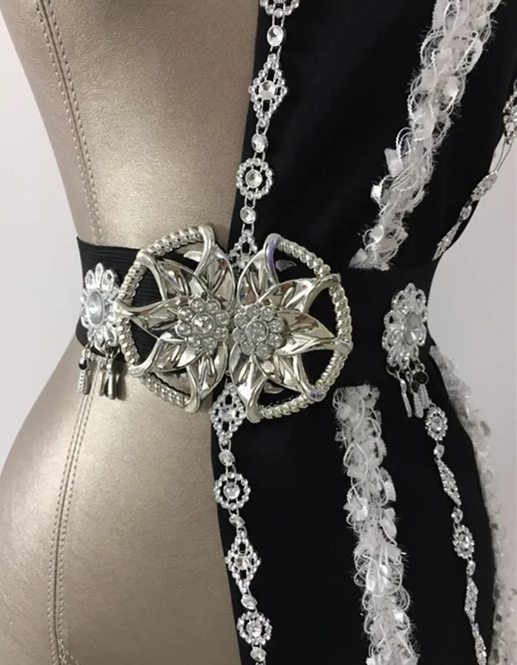 Новые женские джазовые танцевальные костюмы ночные клубы DS DJ сценические для