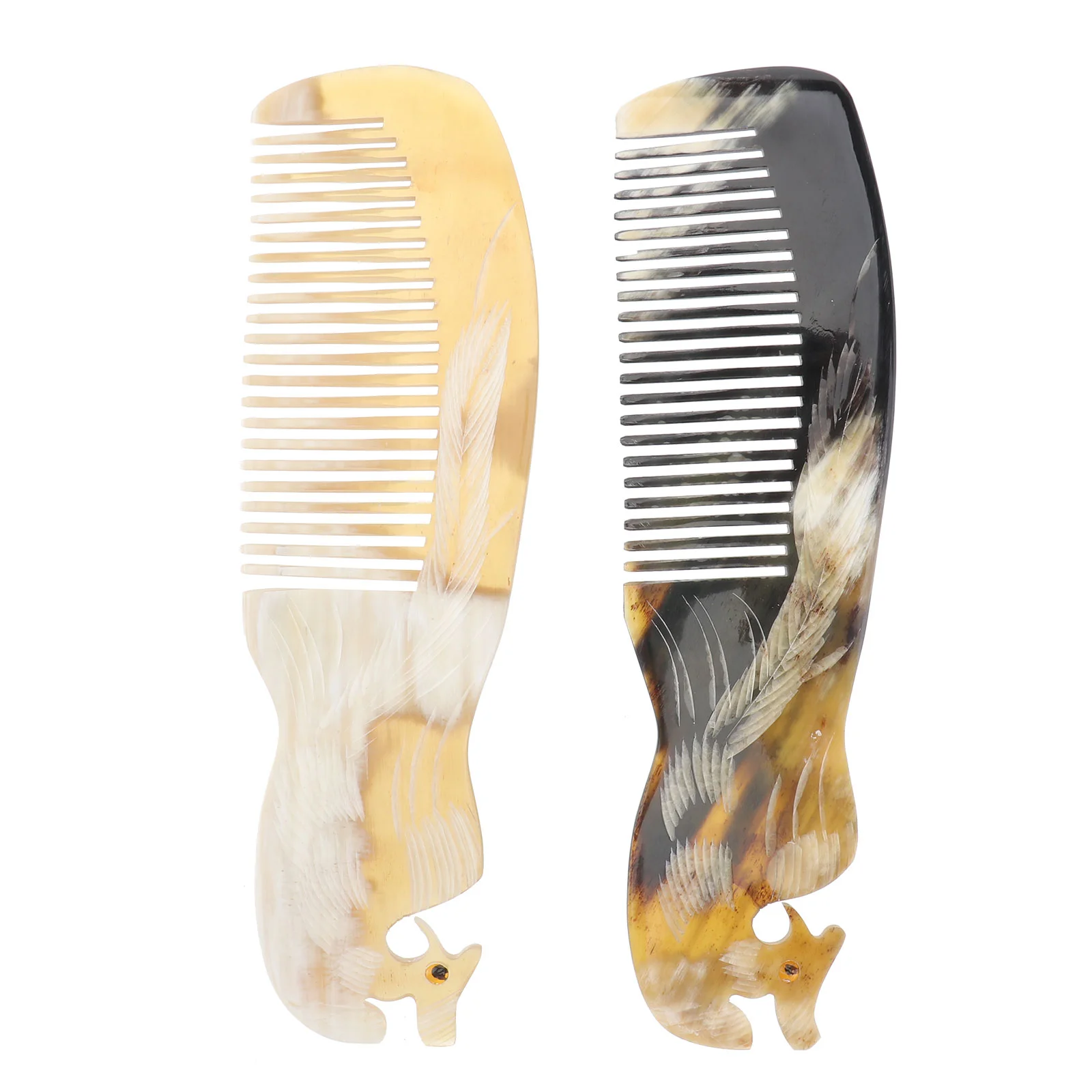 

Comb Hairbrush Widehorn Woodendetangling Static Anti Pocket Scrapingportable Head Tu Spa Omb Natural Scalp Beard Sheep
