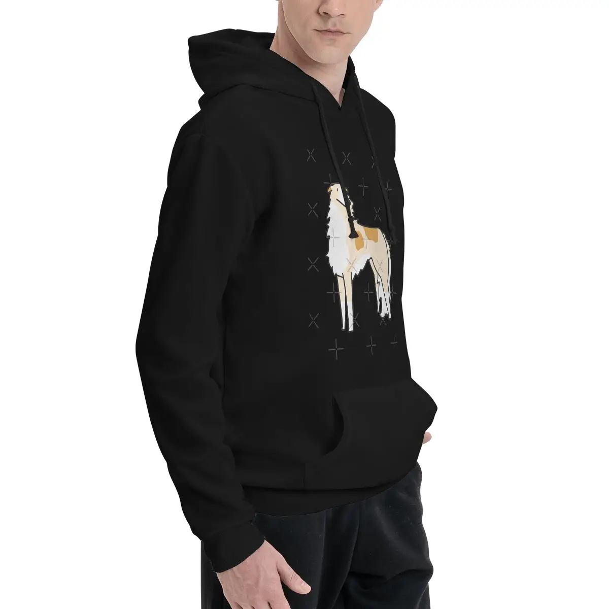 Толстовки с капюшоном Borzoi толстовки в стиле аниме мужские